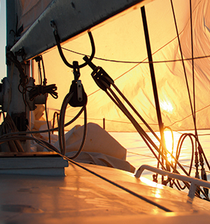 Dawn sailing